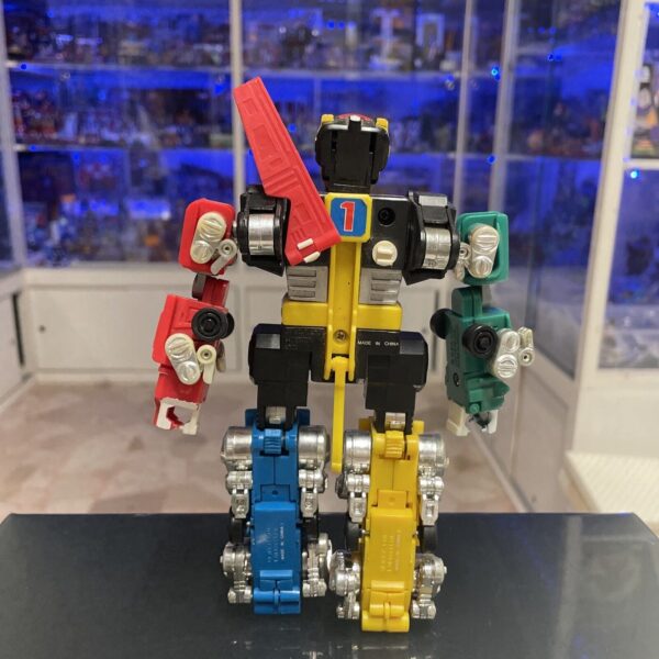 LJN Voltron Medio trasformabile Vintage Ruote Sul Petto Master Motorized - immagine 5