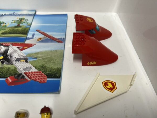 Lego City Set 4209 Aereo Antincendio Pompieri Completo Senza Scatola - immagine 9