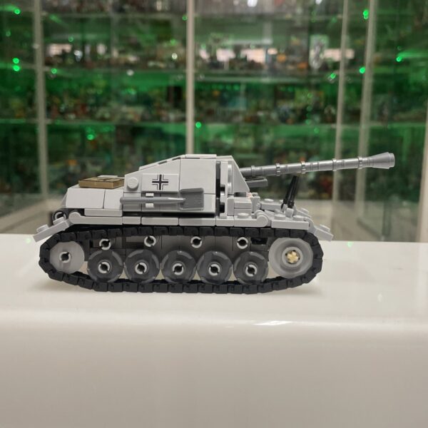 Lego JDBrick - Marder II + German Tanker Pilot  -  Military WWII - immagine 5