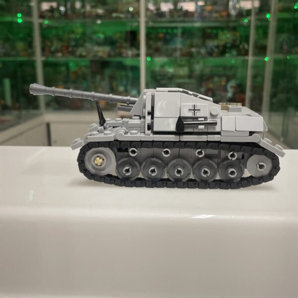 Lego JDBrick - Marder II + German Tanker Pilot  -  Military WWII - immagine 7