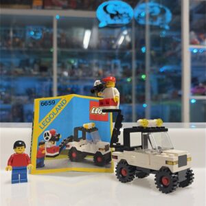 Lego System City Town 6659 T.V. Camera Crew  - completo 100% Vintage
