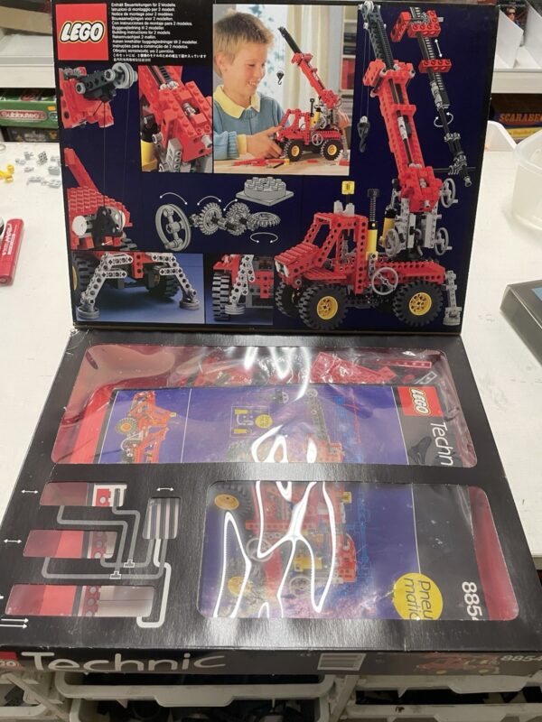 Lego TECHNIC 8854 - Power Crane - Vintage 1989 con Box - immagine 8