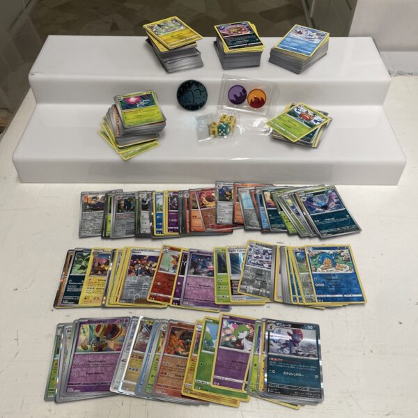 Lotto Carte Pokemon mix 500 ITA ENG JAP Rare e Brillanti Recenti Pikachu C