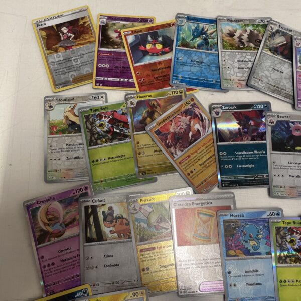 Lotto Carte Pokemon mix 500 ITA ENG JAP Rare e Brillanti Recenti Pikachu G - immagine 7