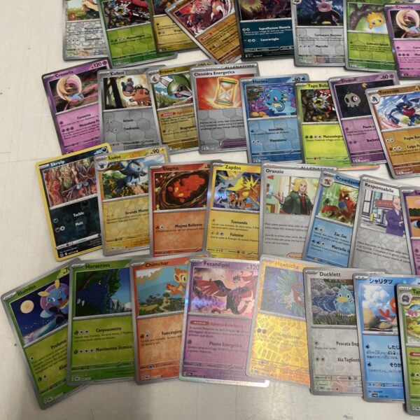 Lotto Carte Pokemon mix 500 ITA ENG JAP Rare e Brillanti Recenti Pikachu G - immagine 10