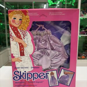 MATTEL - BARBIE - SKIPPER Outfit  Gioielli Segreti  Vestito Borsetta Art.1863