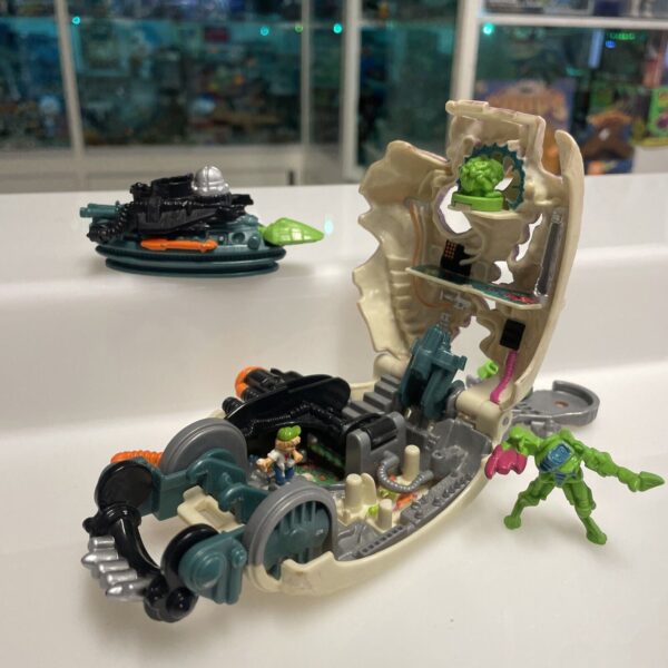 MATTEL - Mighty Max  - CYBER SKULL 1994 Bluebirds Toys COMPLETO 100% - immagine 4