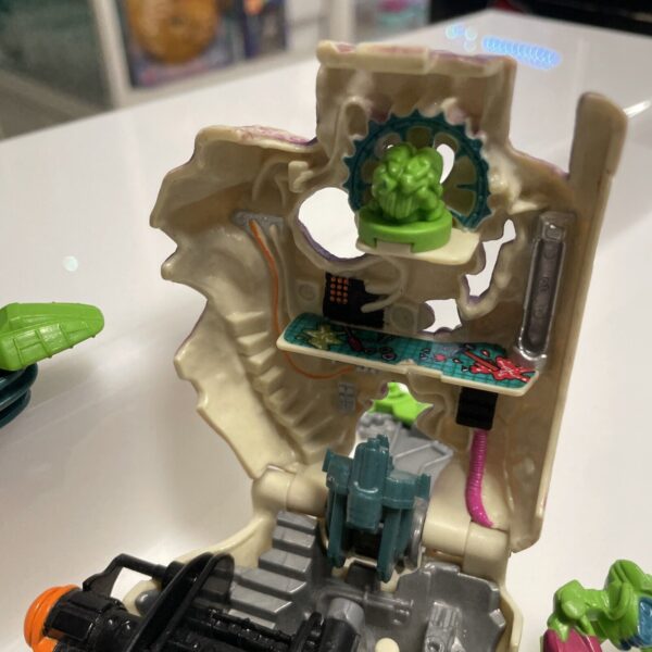 MATTEL - Mighty Max  - CYBER SKULL 1994 Bluebirds Toys COMPLETO 100% - immagine 8
