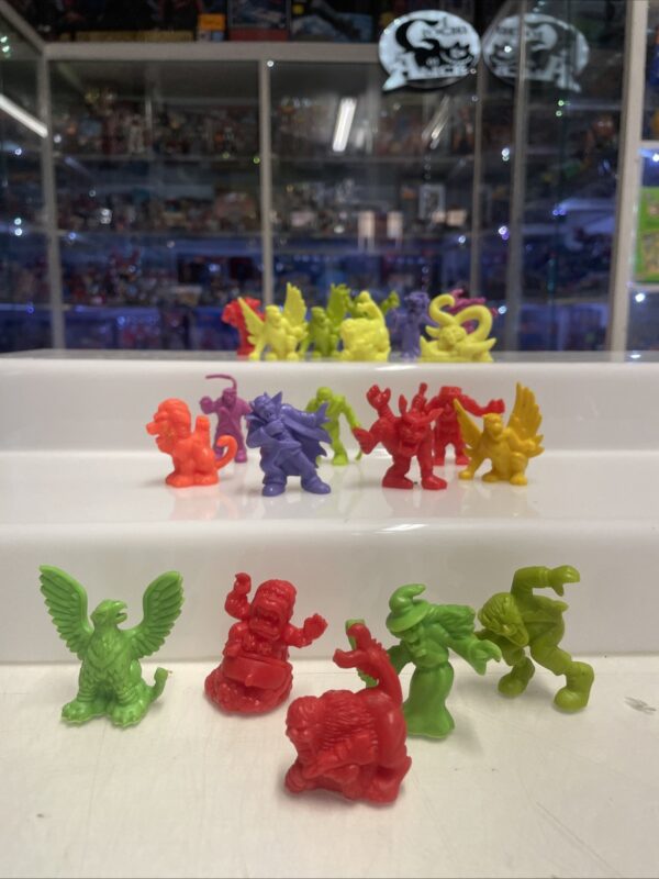 Matchbox LOTTO 20 Monster In My Pocket - MIMP Serie 1 - Normal - Fluo - immagine 3