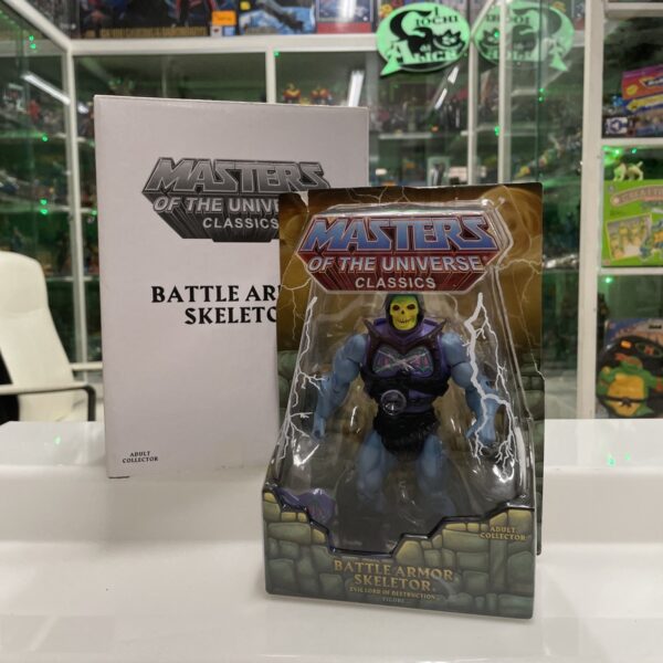 Mattel BATTLE ARMOUR SKELETOR -  MOTUC Masters of the Universe Classic