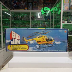 Mattel BIG JIM Vintage - Rescue Copter - Elicottero Giallo