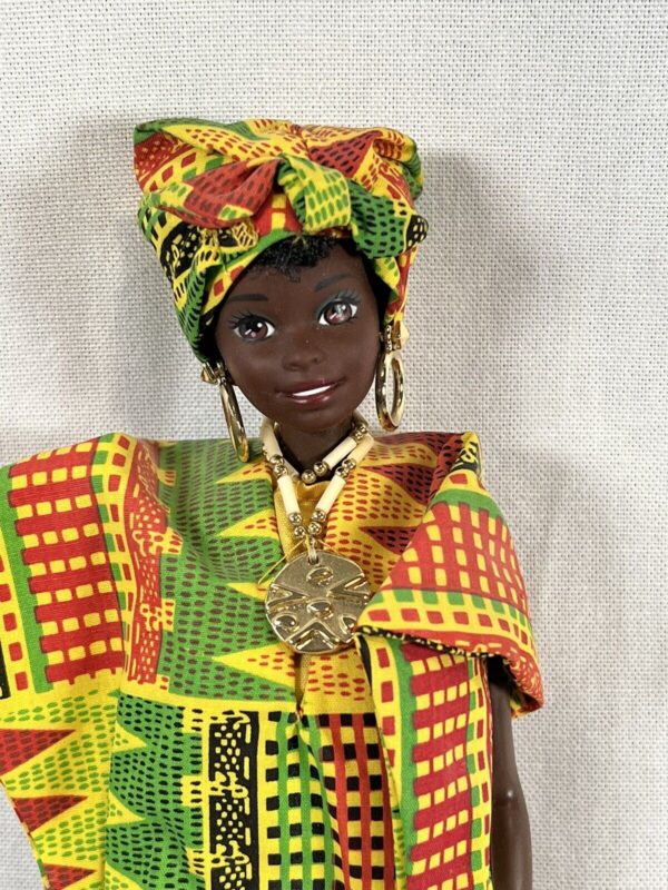 Mattel Barbie vintage Barbie Dolls Of The World Ghanian 1996 - immagine 4