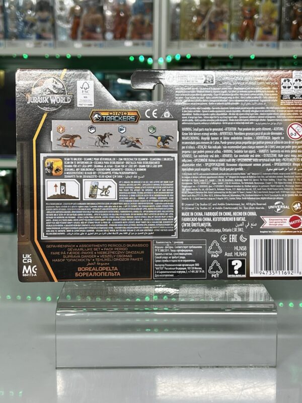 Mattel - JURASSIC WORLD Dino Trackers - Borealopelta - immagine 4