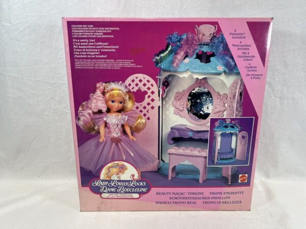 Mattel Lady Lovely Locks Dame Boucleline  slumber set dolci sogni Outfit New - immagine 3