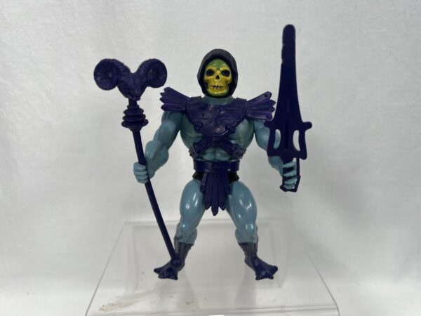 Mattel Masters of the universe motu vintage Skeletor 1982 Testa Morbida - immagine 3