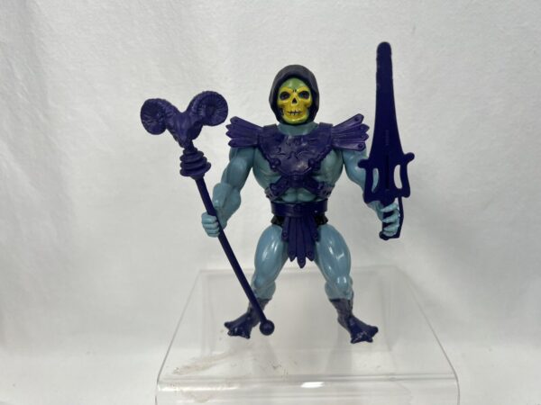 Mattel Masters of the universe motu vintage Skeletor 1982 Testa Morbida - immagine 4