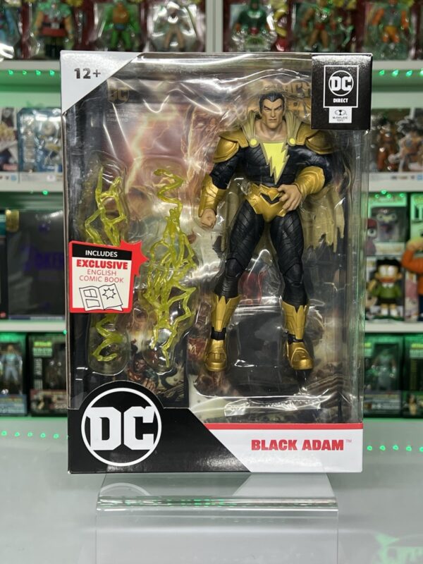 McFarlane Toys  DC Direct - Black Adam Comic With English Comic Book - immagine 3