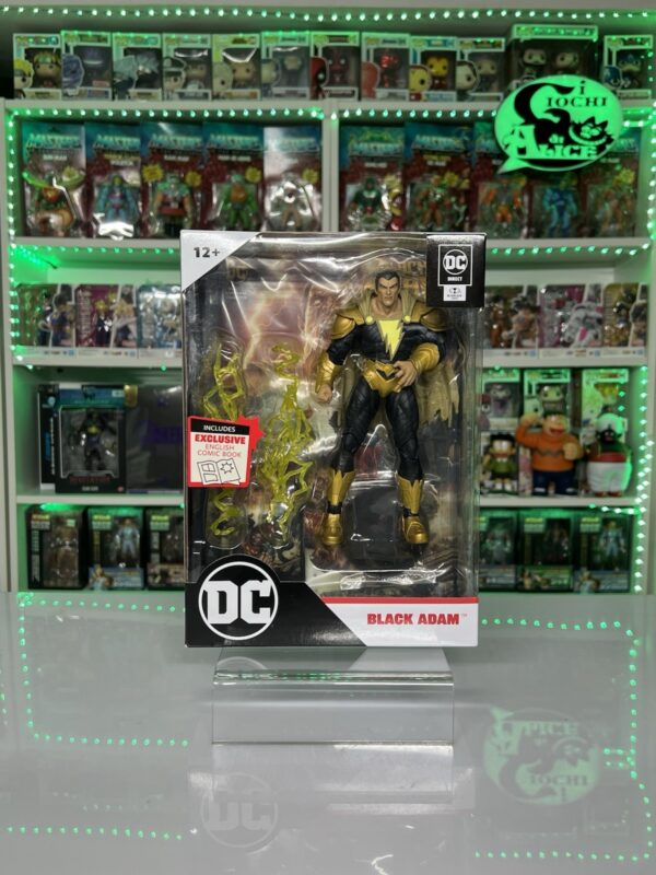 McFarlane Toys  DC Direct - Black Adam Comic With English Comic Book