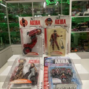 Mcfarlane Toys - Lotto Akira 4 Figure - Bike - Kaneda - Tetsuo- Akira - Nuove