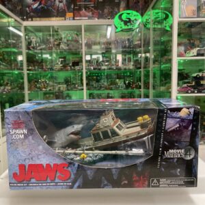 Mcfarlane Toys - Movie Maniacs - Jaws Deluxe Box Set - Nuovo