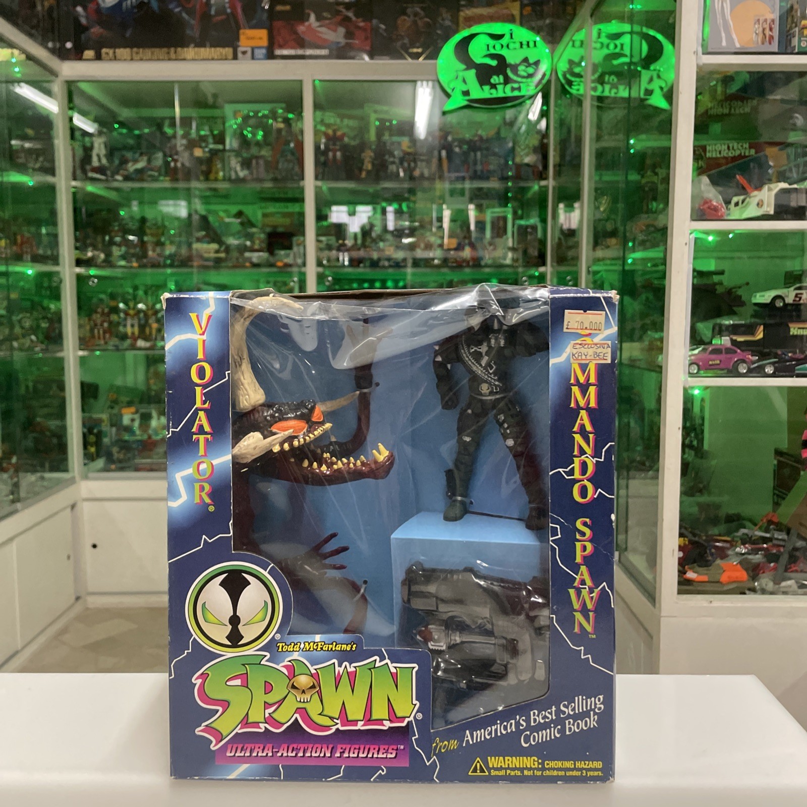 Mcfarlane Toys - Spawn - Violator Vs Commando Spawn - Gift Set - Nuovo