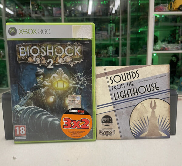 Microsoft Xbox 360 Microsoft Bioshock 2 Pal ita + Soundtrack - Bundle