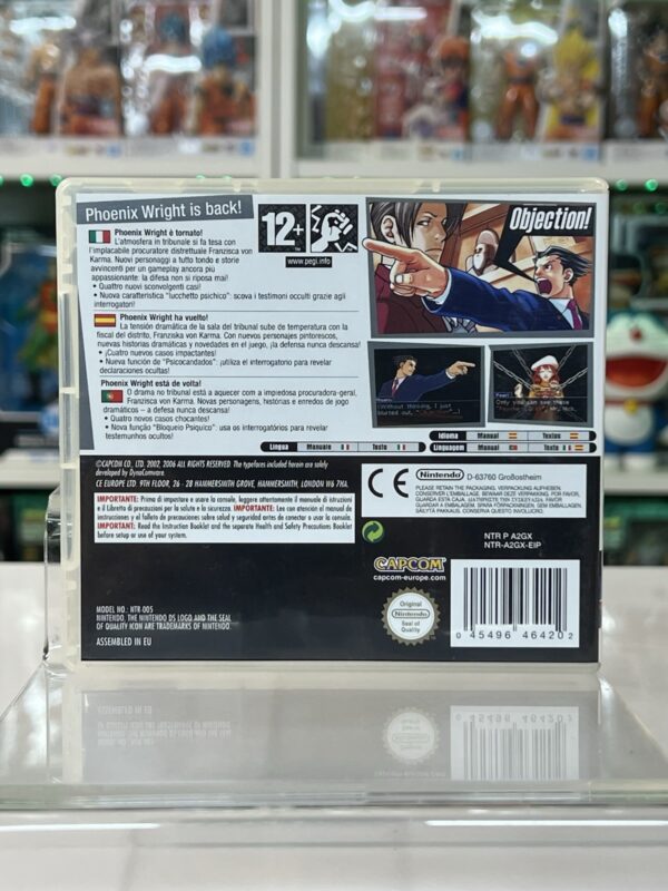 NINTENDO DS 2DS 3DS Phoenix Wright Ace Attorney Justice For All pal Ita - immagine 5