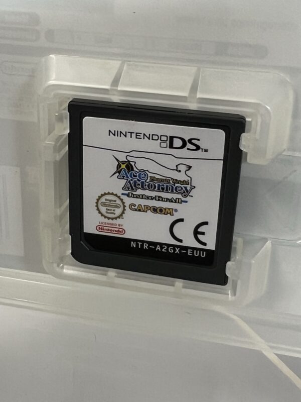 NINTENDO DS 2DS 3DS Phoenix Wright Ace Attorney Justice For All pal Ita - immagine 7