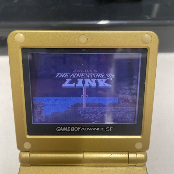 NINTENDO GAME BOY ADVANCE SP LIMITED ZELDA EDITION -100% ORIGINALE -OTTIMO STATO - immagine 8