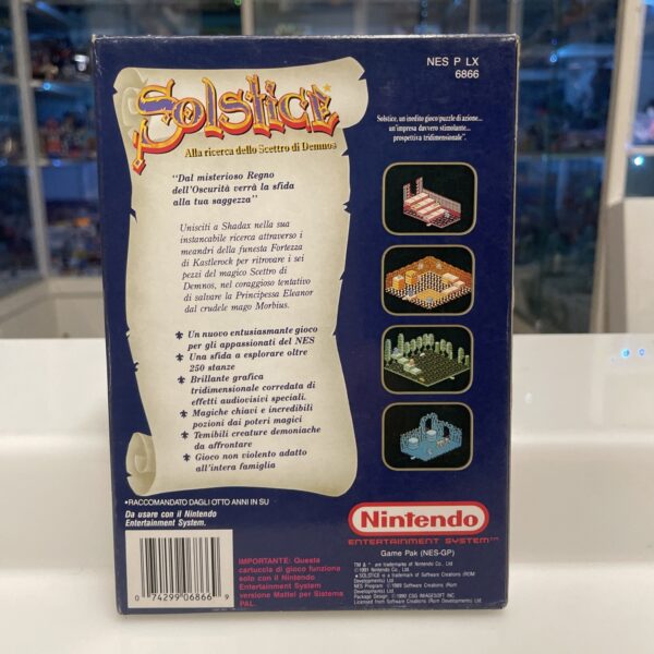 NINTENDO Nes - SOLSTICE - Mattel PAL A Ita - immagine 3