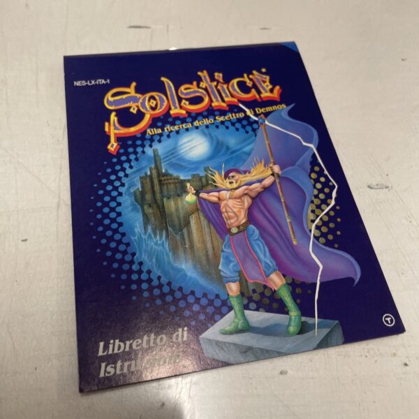 NINTENDO Nes - SOLSTICE - Mattel PAL A Ita - immagine 7