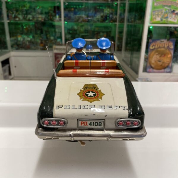 NOMURA T.N. Toys Mystery Action POLICE COMMAND CAR Tin Toys Vintage P.D.4108 - immagine 11