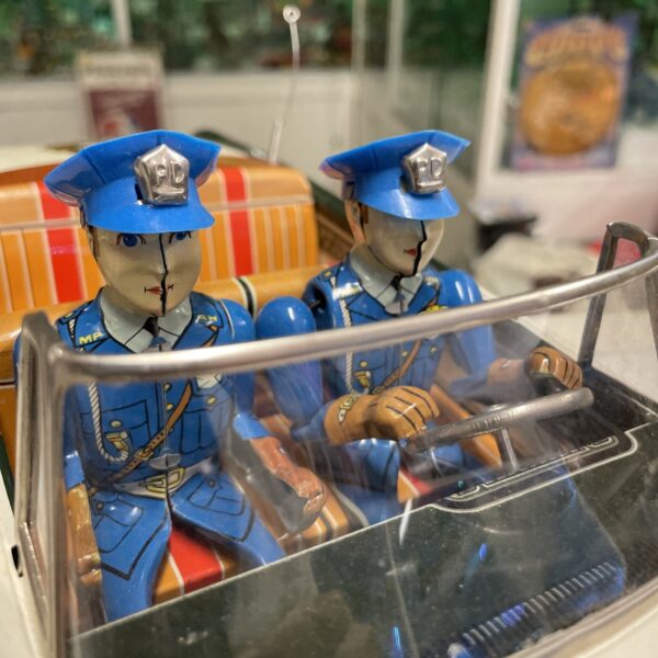 NOMURA T.N. Toys Mystery Action POLICE COMMAND CAR Tin Toys Vintage P.D.4108 - immagine 15