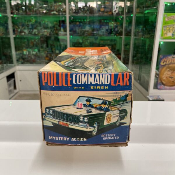 NOMURA T.N. Toys Mystery Action POLICE COMMAND CAR Tin Toys Vintage P.D.4108 - immagine 4