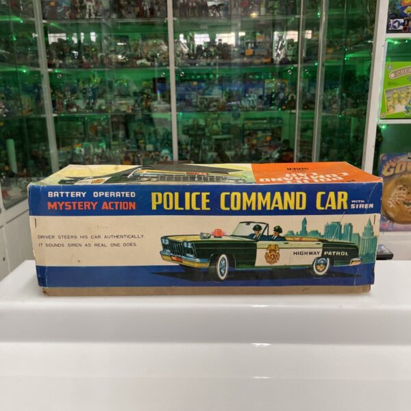 NOMURA T.N. Toys Mystery Action POLICE COMMAND CAR Tin Toys Vintage P.D.4108 - immagine 5