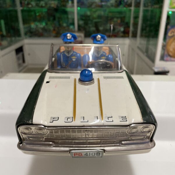 NOMURA T.N. Toys Mystery Action POLICE COMMAND CAR Tin Toys Vintage P.D.4108 - immagine 9