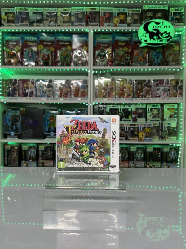 Nintendo 3DS 2DS  - The Legend Of Zelda Tri Force Heroes Pal Ita