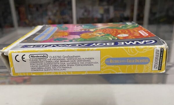 Nintendo Game Boy Advance Alla Ricerca Della Valle Incantata Pal ita - BOX ONLY - immagine 5