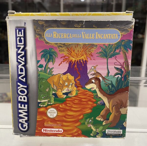 Nintendo Game Boy Advance Alla Ricerca Della Valle Incantata Pal ita - BOX ONLY
