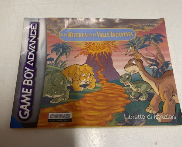 Nintendo Game Boy Advance Alla Ricerca Della Valle Incantata Pal ita - BOX ONLY - immagine 9