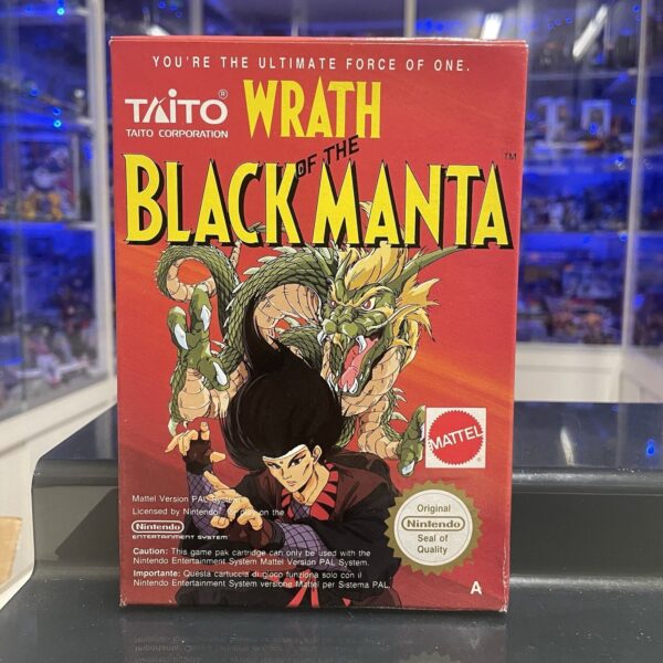 Nintendo NES Wrath of the Black Manta Nintendo MATTEL PAL A ITA COME NUOVO