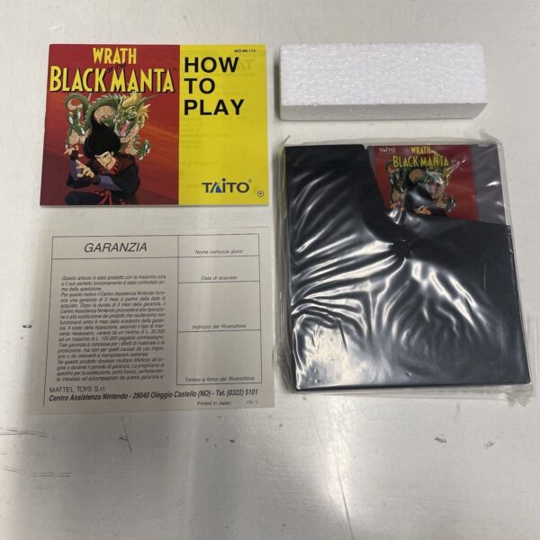 Nintendo NES Wrath of the Black Manta Nintendo MATTEL PAL A ITA COME NUOVO - immagine 8