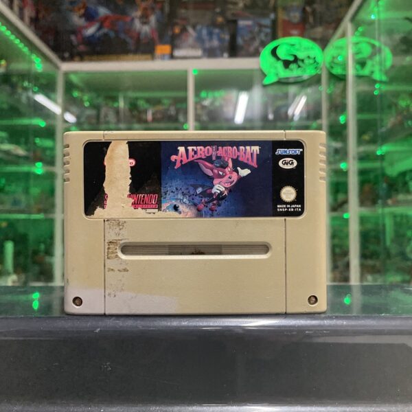 Nintendo  Snes AERO ACRO-BAT  Super Nintendo Pal ITA GIG