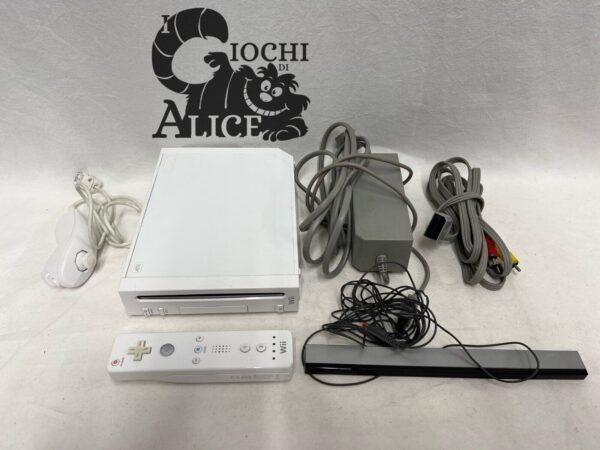 Nintendo Wii Console Con Accessori E Un Gioco