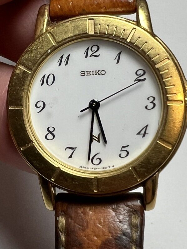 Orologio Vintage Seiko Serie Neue Donna 1F21 A 0K90 - immagine 10