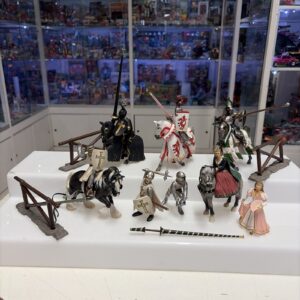 PAPO Bullyland Bully Schleich  - Cavalieri Medievali - set  LOTTO La Giostra