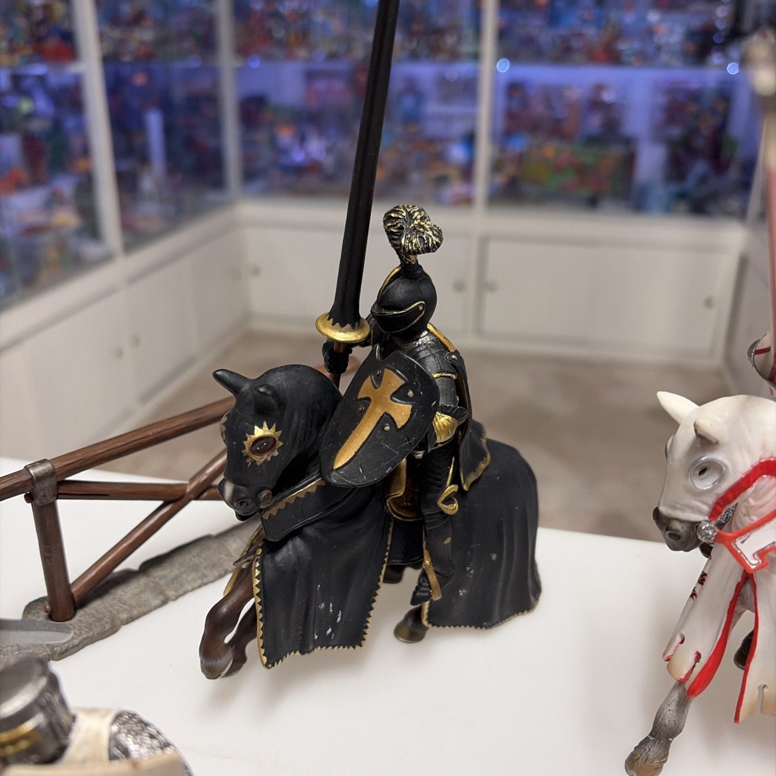 PAPO Bullyland Bully Schleich - Cavalieri Medievali - set LOTTO La Giostra - immagine 6