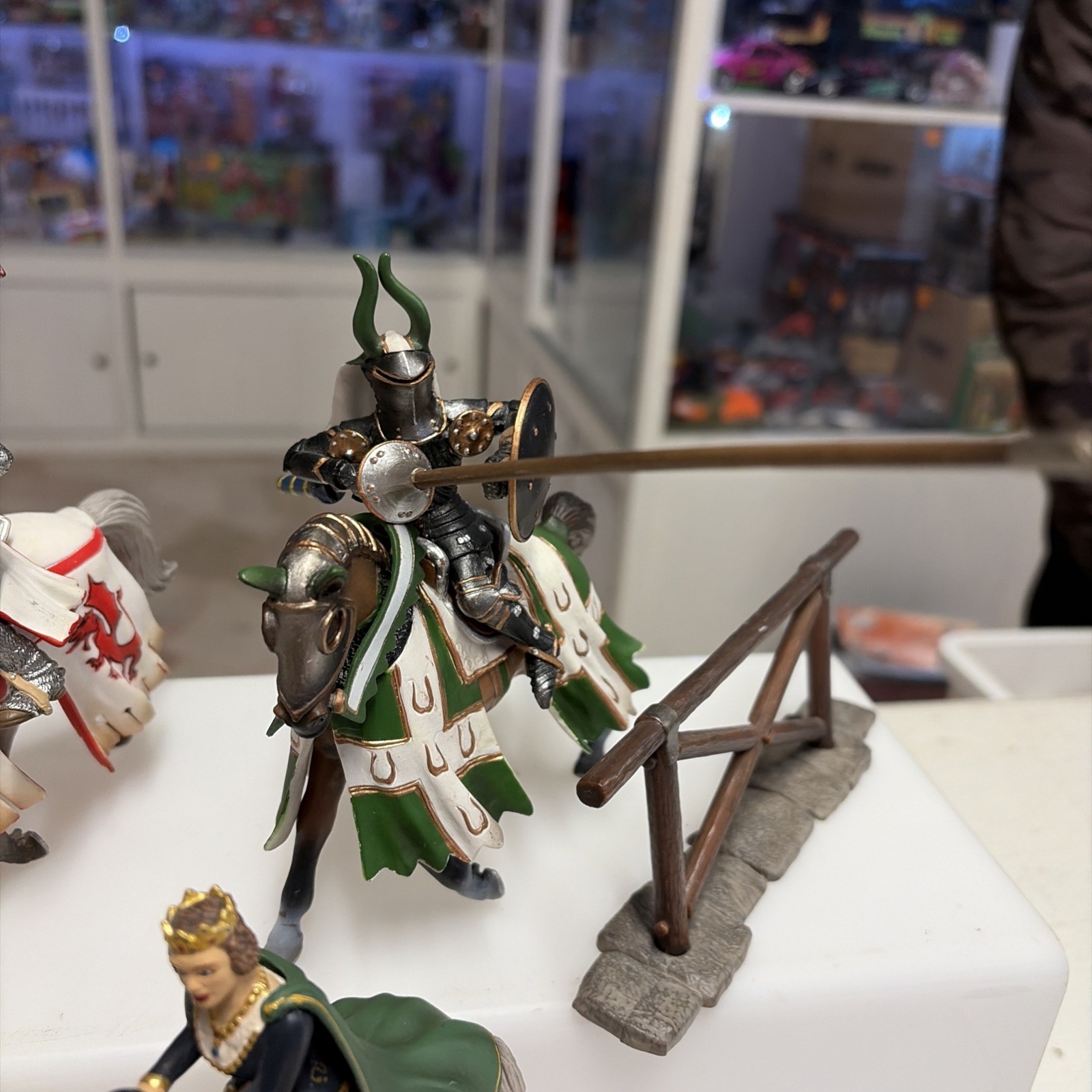 PAPO Bullyland Bully Schleich - Cavalieri Medievali - set LOTTO La Giostra - immagine 8