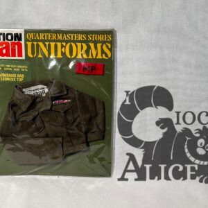 Palitoy action man Outfit uniforms - M.P. Armbamd And Battledress Top New Sealed