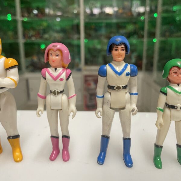 Panosh  - VOLTRON Set Piloti Vintage con Casco LIONBOT GOLION Chiavi - immagine 5
